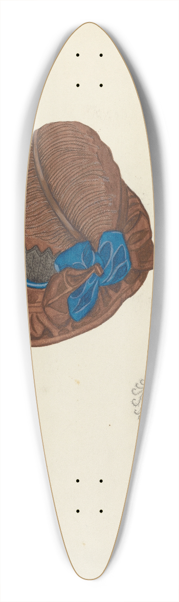 Marie Famularo - Hat 39.3 inch art pintail longboard deck