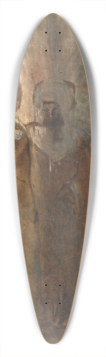 Marius Bauer - Arabs 39.3 inch art pintail longboard deck