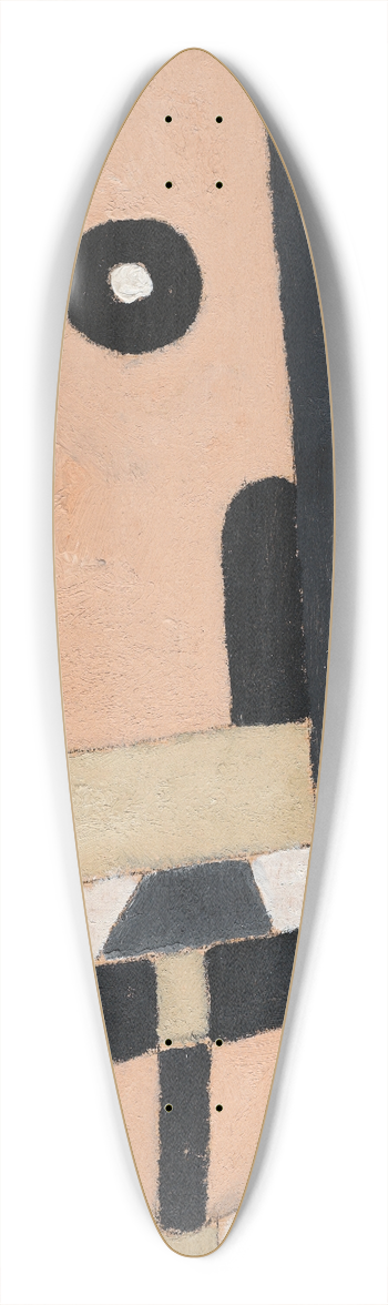 Marsden Hartley - Movement, Bermuda 39.3 inch art pintail longboard deck