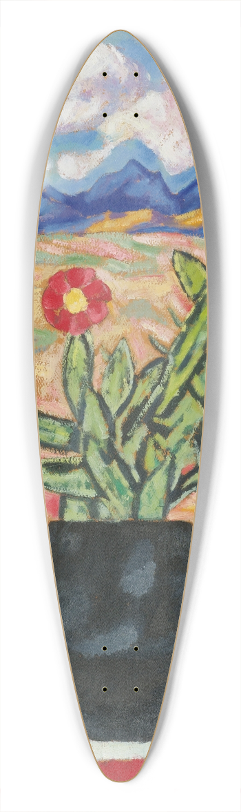 Marsden Hartley - Untitled (Still Life) 39.3 inch art pintail longboard deck