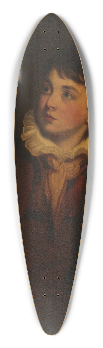 Martin Archer Shee - William Archer Shee (18101899), the Artists Son 39.3 inch art pintail longboard deck