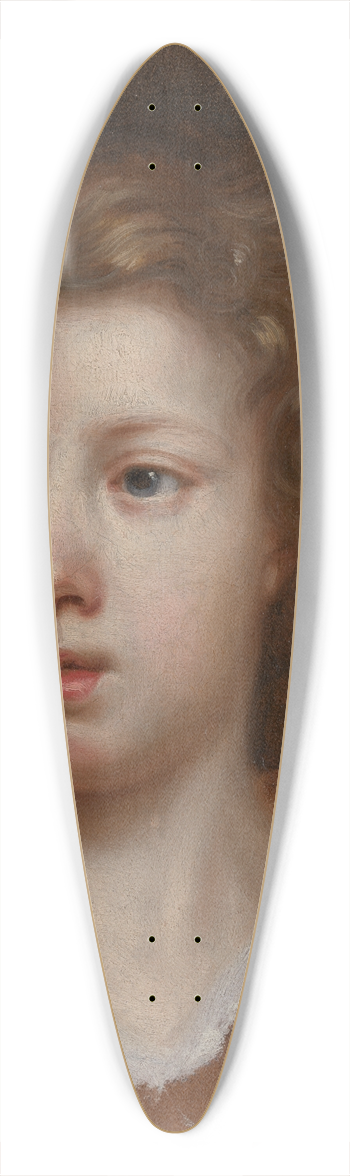 Mary Beale - Bartholomew Beale 39.3 inch art pintail longboard deck