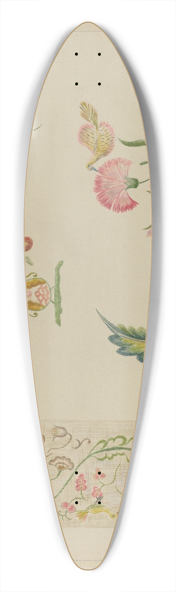 Mary Berner - Bedspread (Details) 39.3 inch art pintail longboard deck