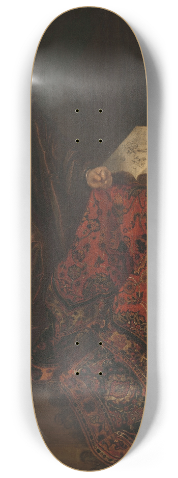 Abraham van den Hecken - Cornelis Jansz Meyer (1629-1701), Hydraulic Engineer 8.25 inch art skate deck