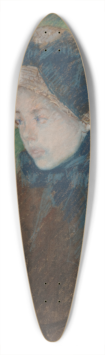 Mary Cassatt - Susan in a Straw Bonnet 39.3 inch art pintail longboard deck