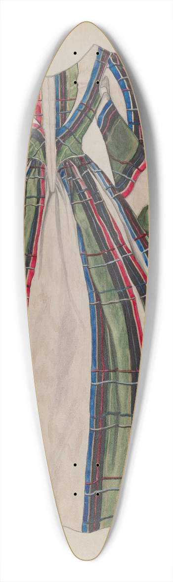 Mary E. Humes - Dress 39.3 inch art pintail longboard deck