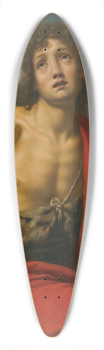 Matteo Rosselli - Saint John The Baptist 39.3 inch art pintail longboard deck
