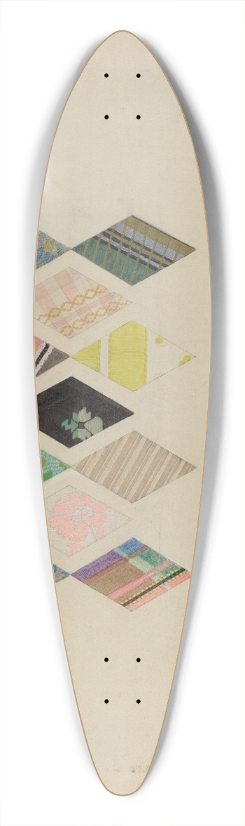 Maud Schmid - Printed Quilt Patterns 39.3 inch art pintail longboard deck