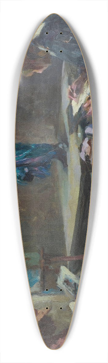 Maud Sherwood - The model 39.3 inch art pintail longboard deck
