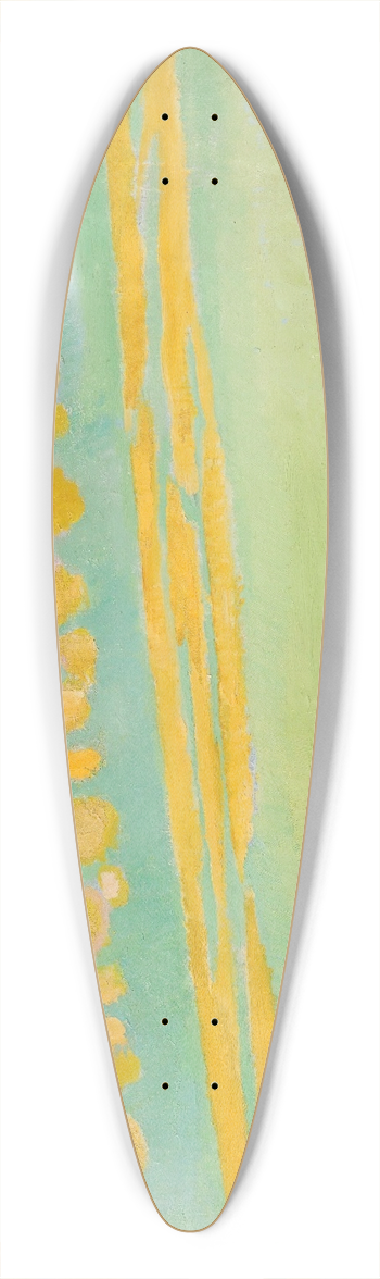 Maurice Denis - Coucher De Soleil  Pittsburgh 39.3 inch art pintail longboard deck