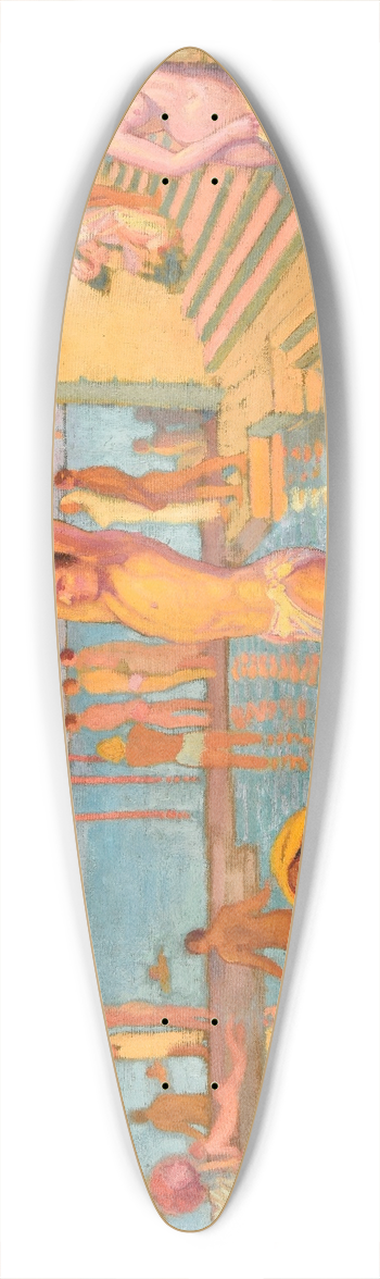 Maurice Denis - Les Captifs 39.3 inch art pintail longboard deck