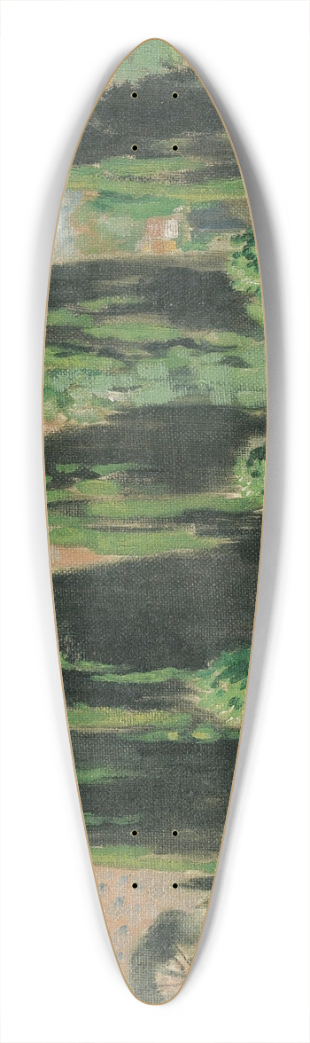 Maurice Denis - Villa Deste 39.3 inch art pintail longboard deck