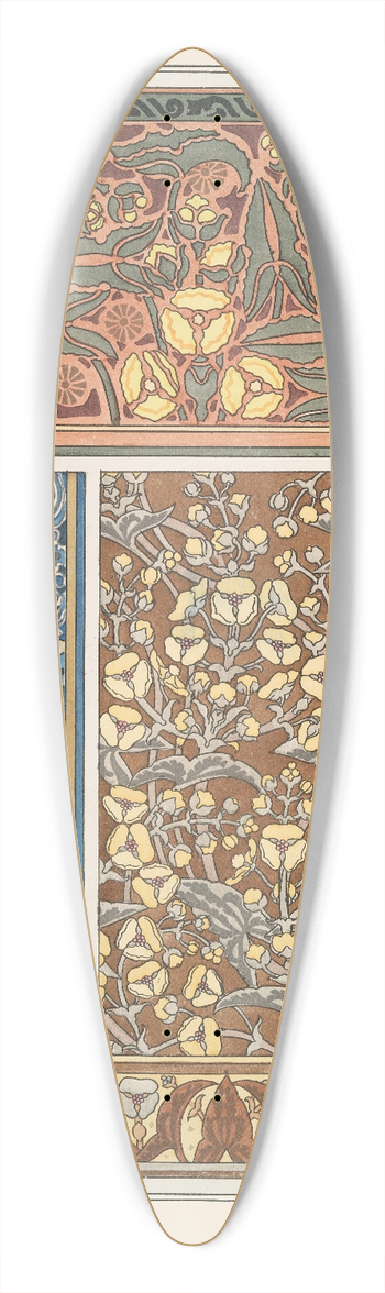 Maurice Pillard Verneuil - Sagittaire 3 39.3 inch art pintail longboard deck