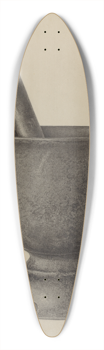 Maurice Van Felix - Mortar and Pestle 39.3 inch art pintail longboard deck