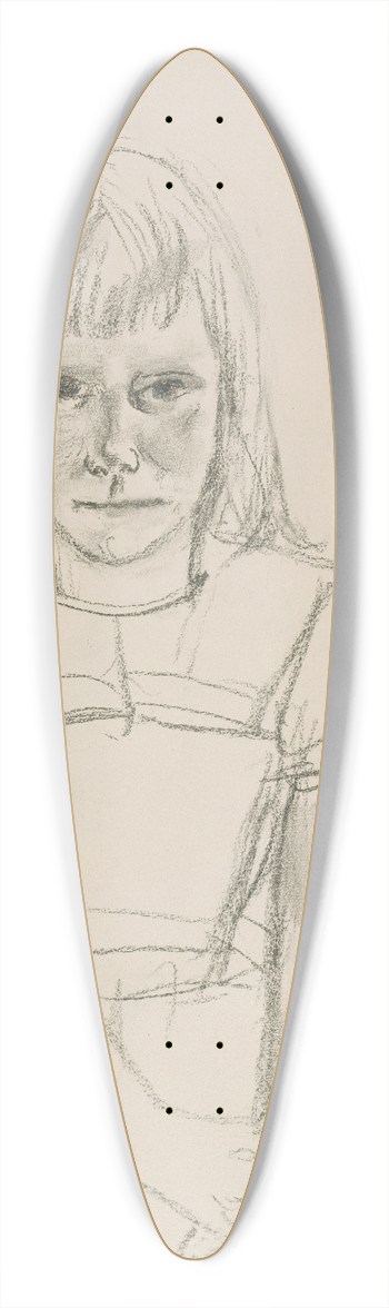 Max Beckmann - Sarah Jane Hope 39.3 inch art pintail longboard deck