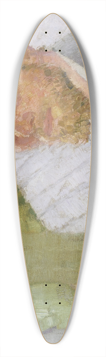 Max Beckmann - Self-Portrait 39.3 inch art pintail longboard deck