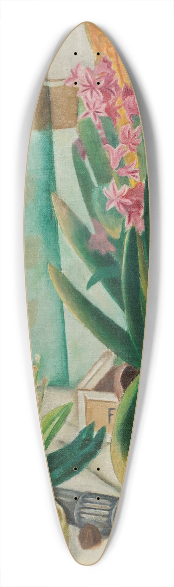 Max Beckmann - Stilleben mit brennender Kerze 39.3 inch art pintail longboard deck