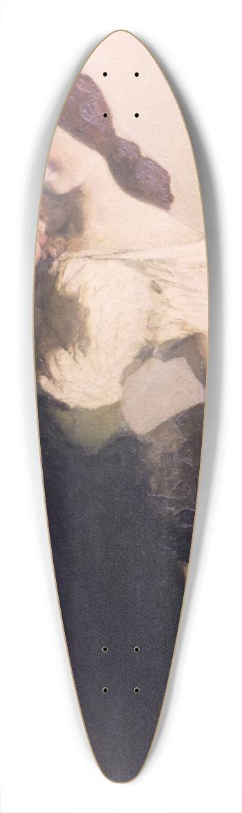 Max Bohm - The Happy Mother 39.3 inch art pintail longboard deck