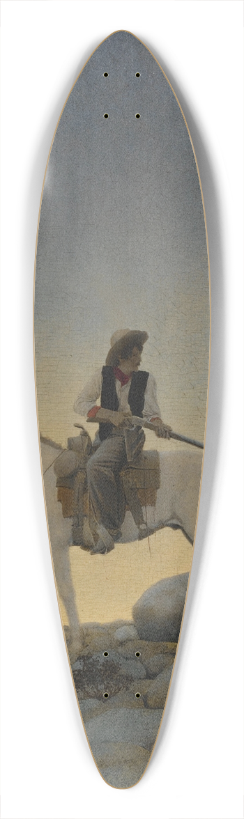 Maxfield Parrish - The Outlaw 39.3 inch art pintail longboard deck
