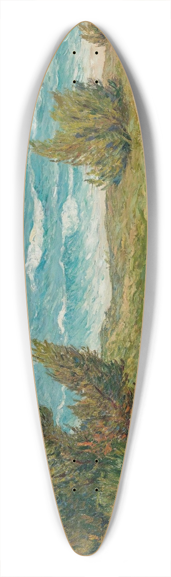 Maxime Maufra - Le Vent 39.3 inch art pintail longboard deck