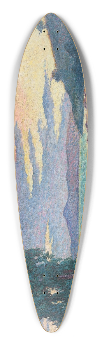 Maximilien Luce - La Fossette Saint-Clair, prs du Lavandou 39.3 inch art pintail longboard deck