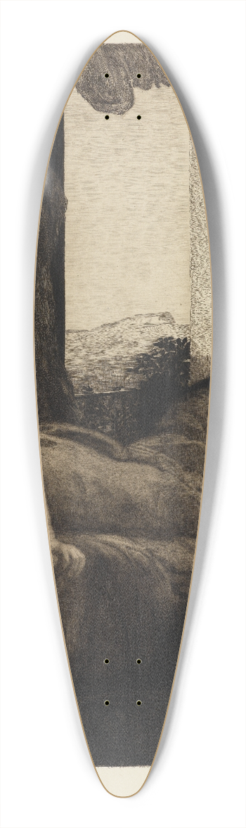 Max Klinger - Erwachen (Eine Liebe, Opus X, Blatt 8) 39.3 inch art pintail longboard deck