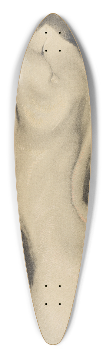 Max Klinger - Zwanzig Studien 39.3 inch art pintail longboard deck