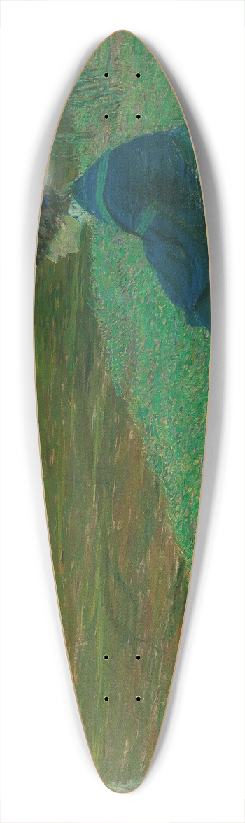 Max Kurzweil - Martha Kurzweil am Ufer in Pont-Aven 39.3 inch art pintail longboard deck