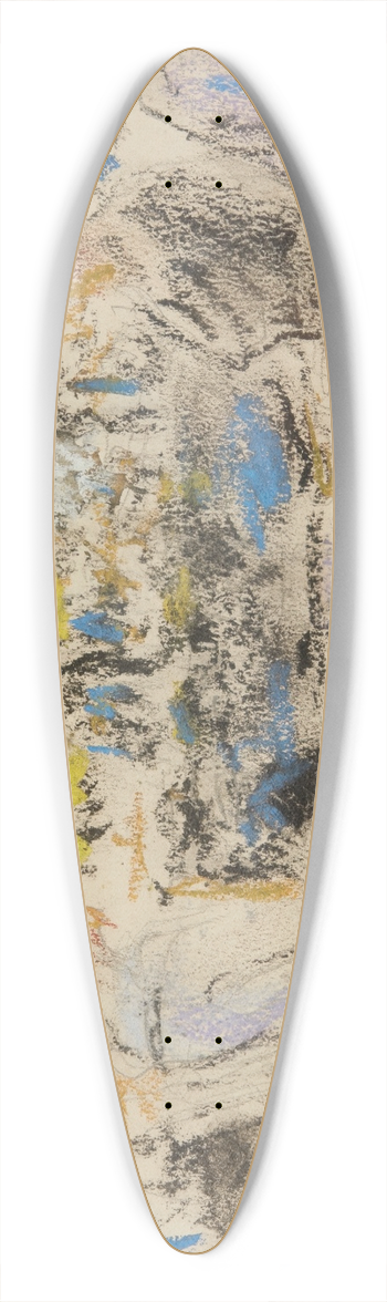 Max Liebermann - Am Tisch (At the Table) 39.3 inch art pintail longboard deck