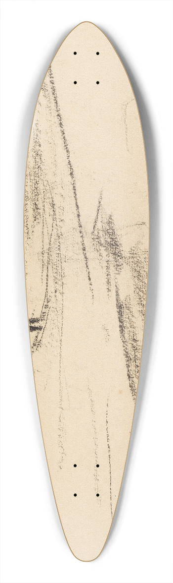 Max Liebermann - In den Dnen 39.3 inch art pintail longboard deck