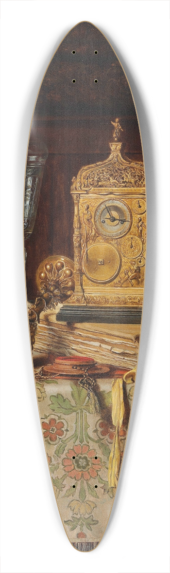 Max Schdl - Stillleben Mit Antiquitten 39.3 inch art pintail longboard deck