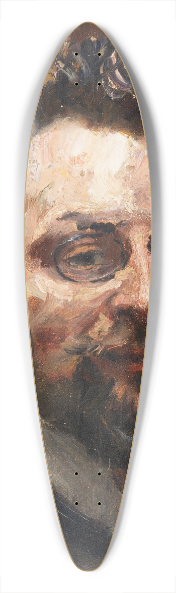 Max Slevogt - Selbstportrt 39.3 inch art pintail longboard deck