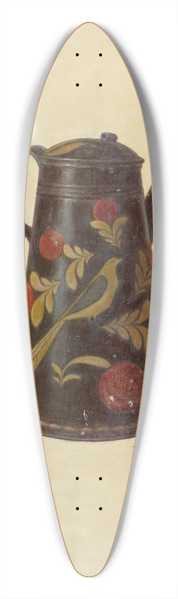Max Soltmann - Toleware Coffee Pot 39.3 inch art pintail longboard deck