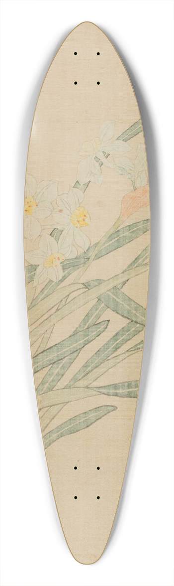 Ma Yuanyu - Narcissus 39.3 inch art pintail longboard deck