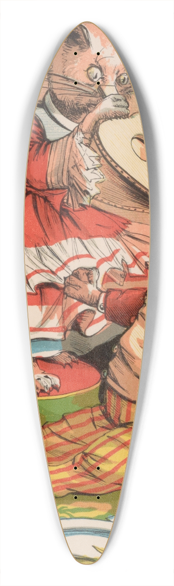 McLoughlin Bros - Billy and the bellows 39.3 inch art pintail longboard deck