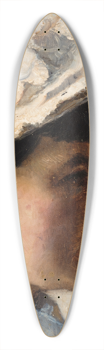 Michael Ancher - Gerda Ahlborn 39.3 inch art pintail longboard deck
