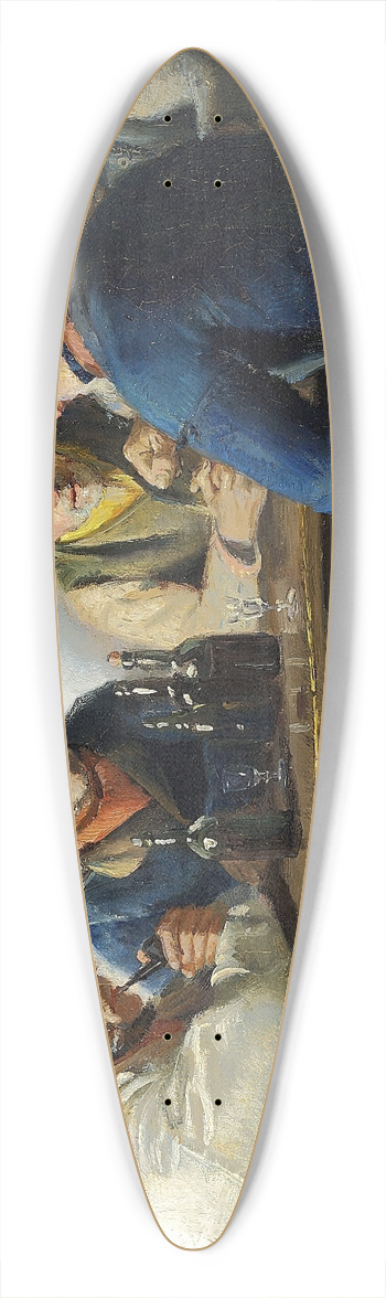 Michael Ancher - I en Krostue 39.3 inch art pintail longboard deck
