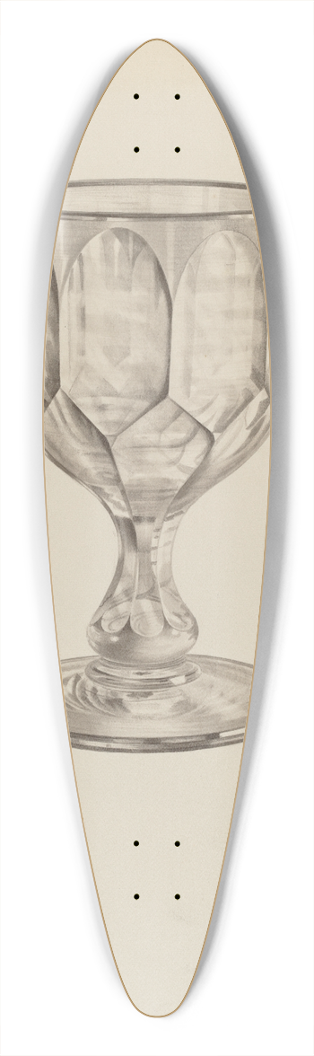 Michael Fenga - Goblet 39.3 inch art pintail longboard deck
