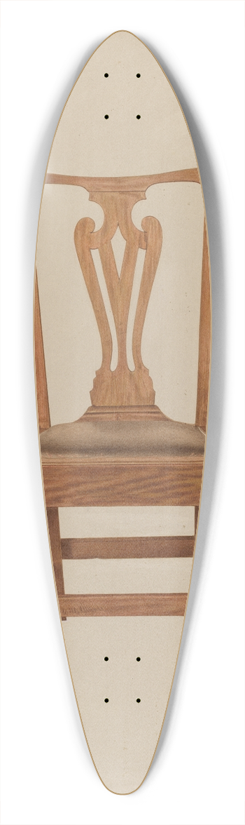 Michael Riccitelli - Chair 39.3 inch art pintail longboard deck