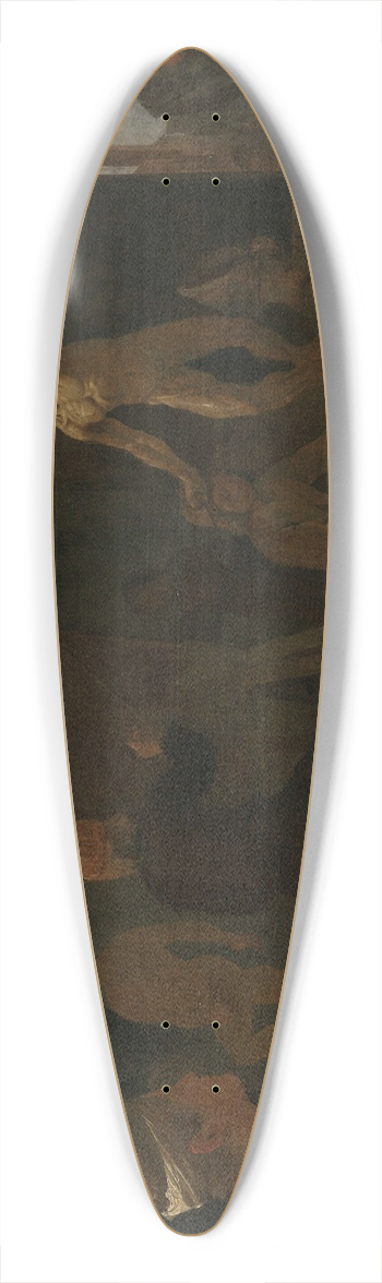 Michael Sweerts - A Painters Studio 39.3 inch art pintail longboard deck
