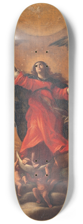 Giovanni Baglione - Madonna in Glory 8.25 inch art skate deck