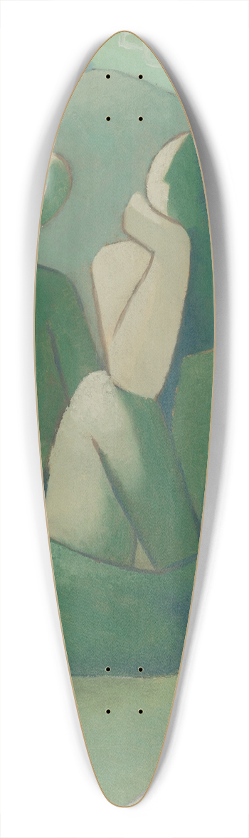 Mikul Galanda - Bandits 39.3 inch art pintail longboard deck
