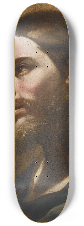 Giovanni Battista Beinaschi - Head Of Christ 8.25 inch art skate deck