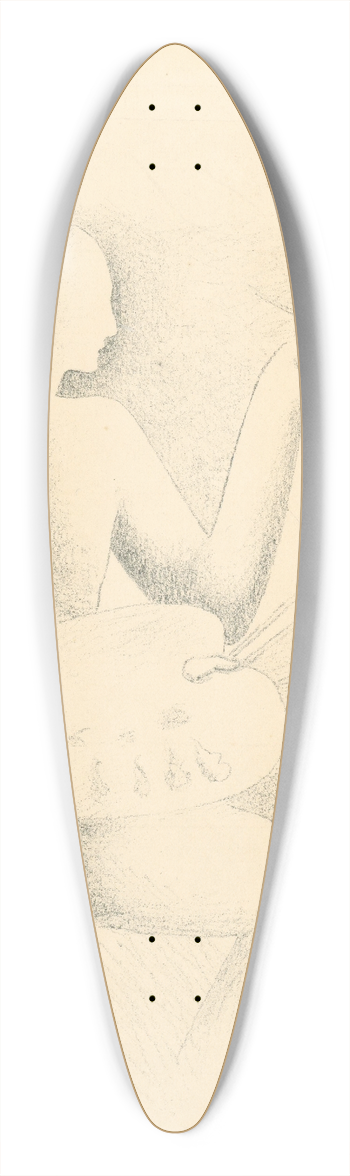 Mikul Galanda - Maliar 39.3 inch art pintail longboard deck