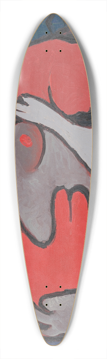 Mikul Galanda - Mothers Embrace 39.3 inch art pintail longboard deck