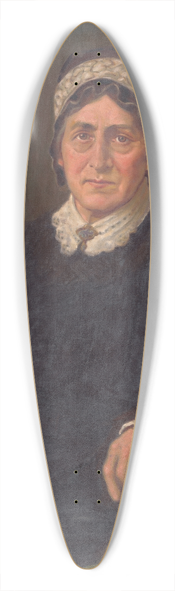 Milan Thomka Mitrovsk - Portrait of E. M. oltsov 39.3 inch art pintail longboard deck