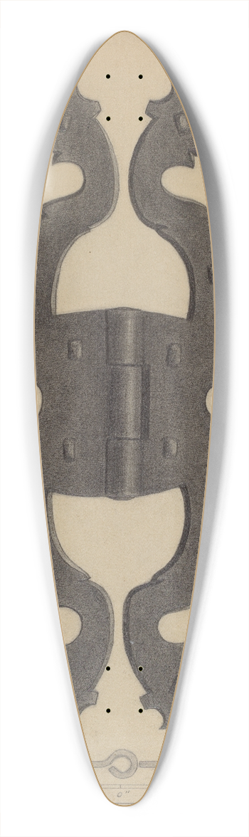 Mildred Ford - Hinge 39.3 inch art pintail longboard deck