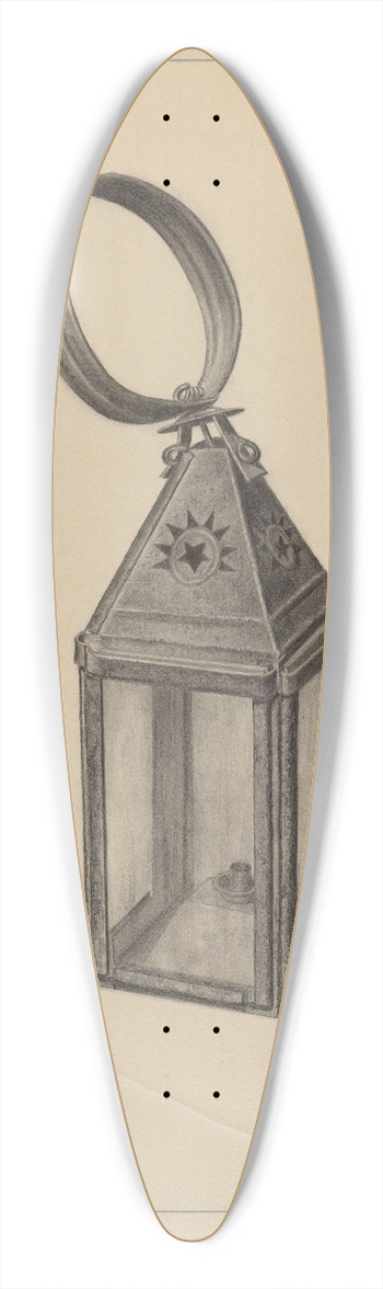 Mildred Ford - Lantern 39.3 inch art pintail longboard deck