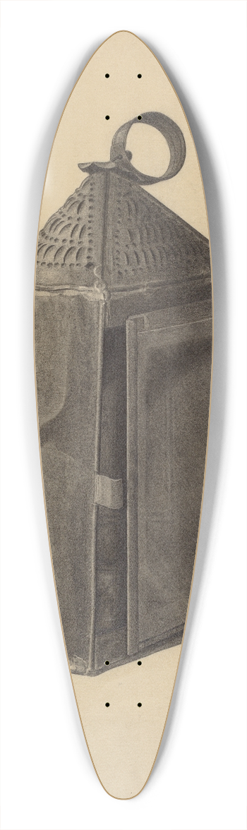 Mildred Ford - Lantern 39.3 inch art pintail longboard deck