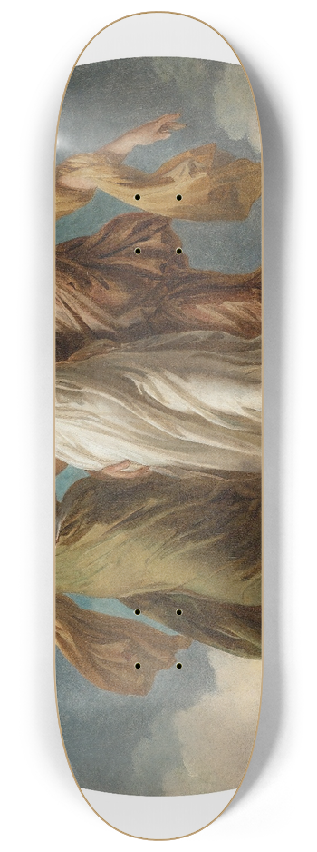 Alexandre Evariste Fragonard - The Three Graces 8.25 inch art skate deck